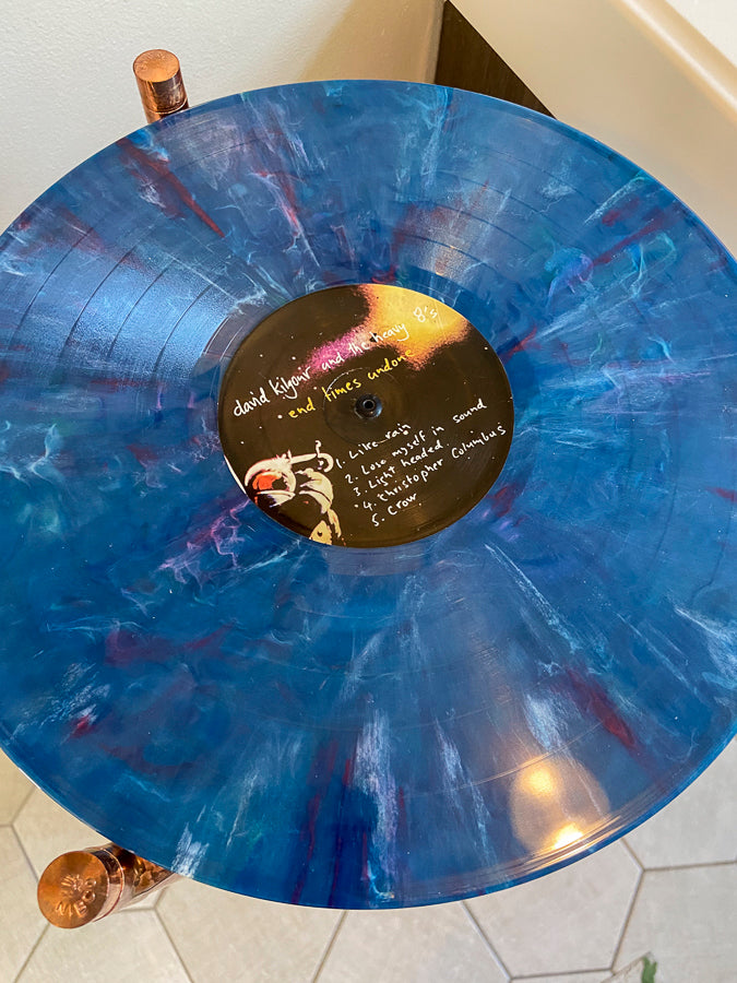 David Kilgour & The Heavy 8's - 3 tier record stand