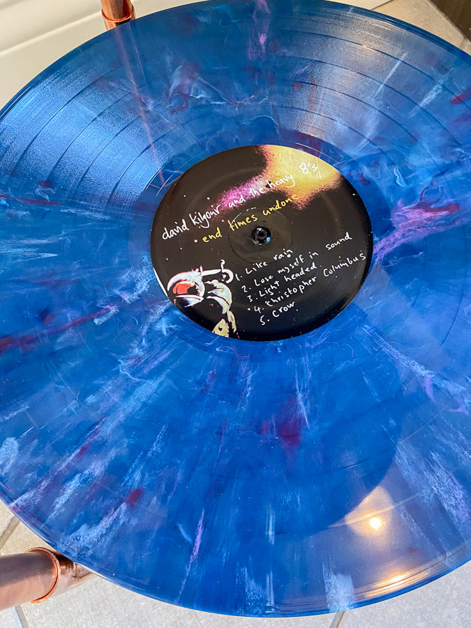 David Kilgour & The Heavy 8's - 3 tier record stand