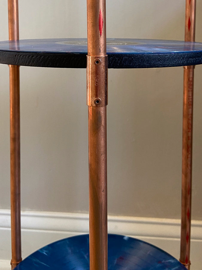 David Kilgour & The Heavy 8's - 3 tier record stand