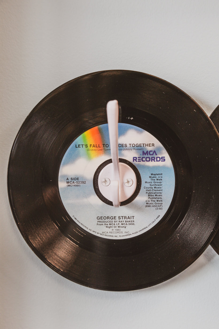 George Strait Record Hanger