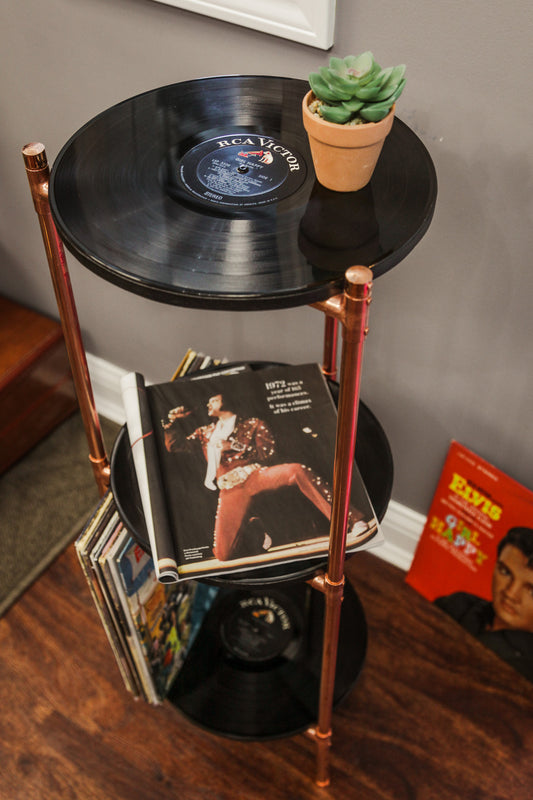 Elvis Presley - 3 tier record stand