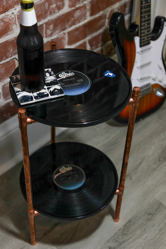 Cheap Trick - 2 tier record stand