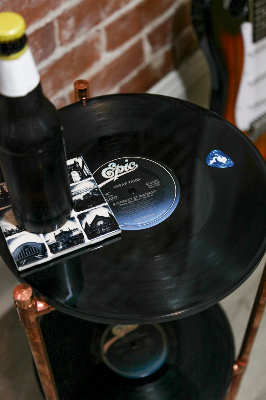 Cheap Trick - 2 tier record stand