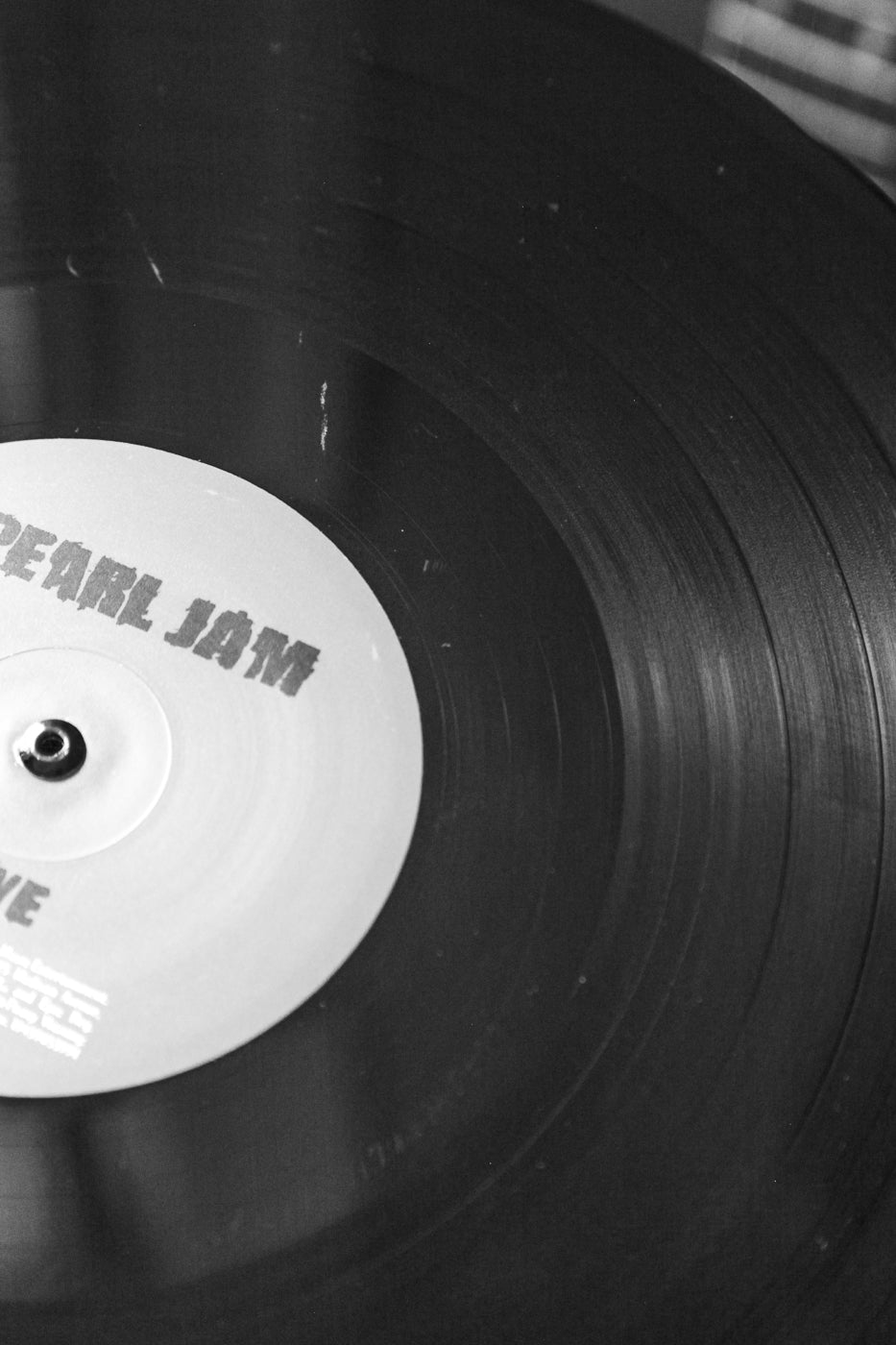 Pearl Jam - record stand