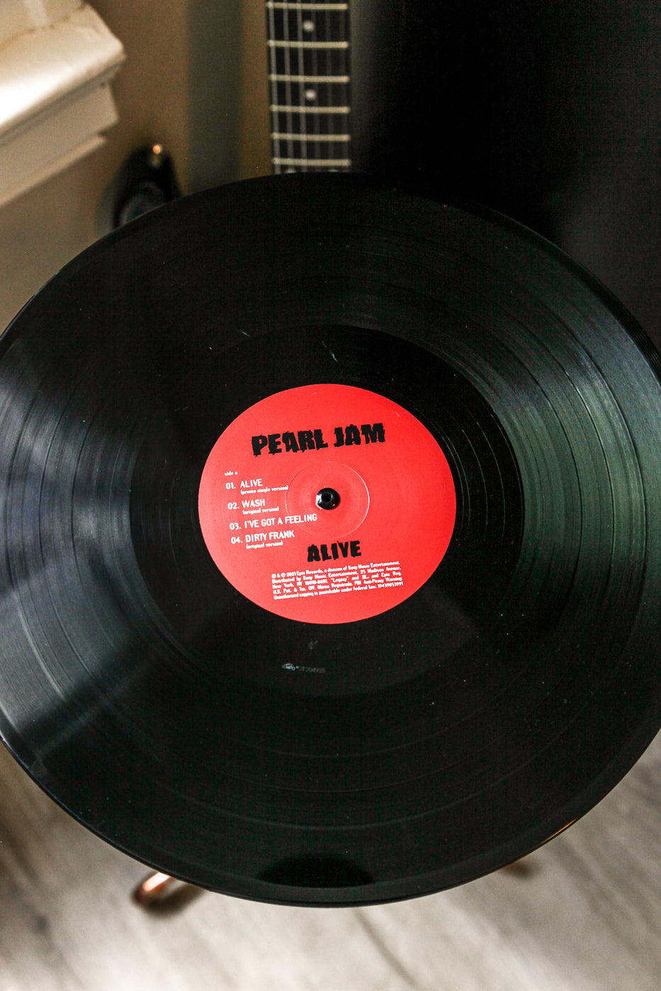 Pearl Jam - record stand