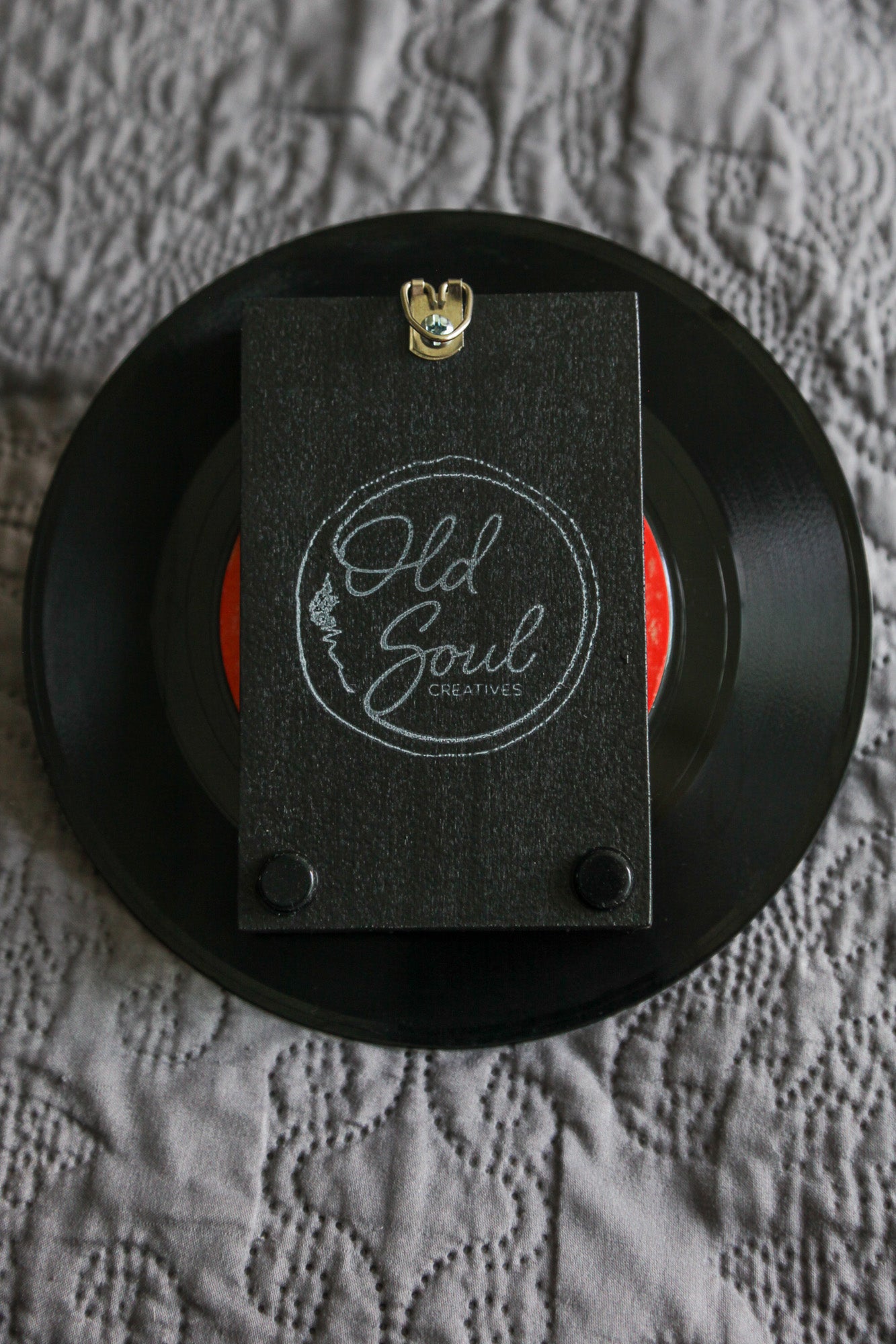 The Groovy Ghouls - halloween vinyl record hanger