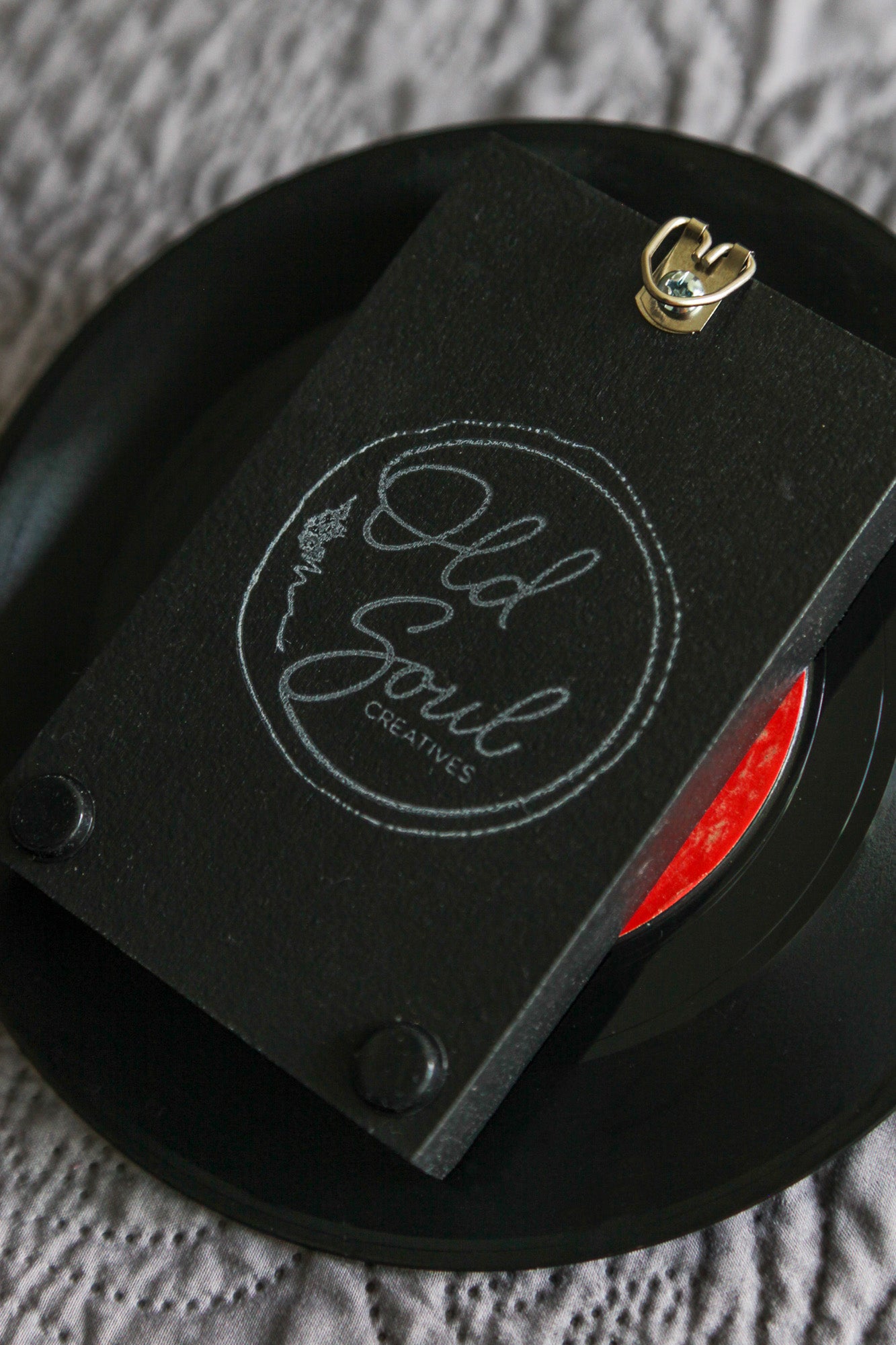 The Groovy Ghouls - halloween vinyl record hanger